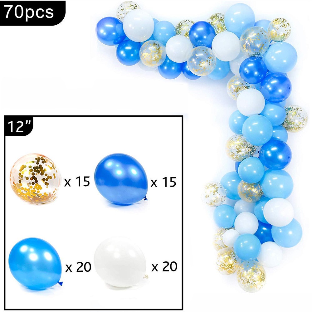 Bộ 62 Bong Bóng Trang Trí Tiệc Sinh Nhật Đẹp Mắt