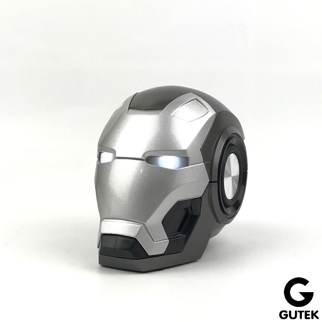 Loa Bluetooth Nghe Nhạc Đầu Iron Man Gutek