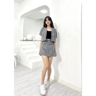 SET ÁO VEST CHÂN VÁY( hình shop tự chụp)