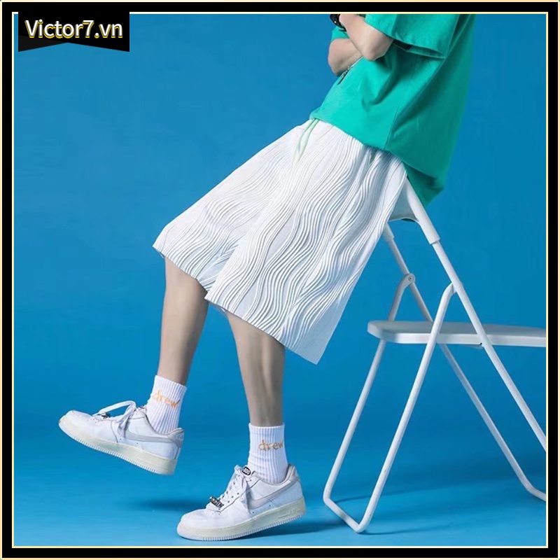 Quần Short Nam Thể Thao Kẻ Sọc Thời Trang Cho Nam Bigsize Unisex Quần đùI Nam Quần Short Nam Quần Đùl Thể Thao Nam Quần Thun Nam Quần Baggy Nam Quần Cho Bé GáI Quần Rộng