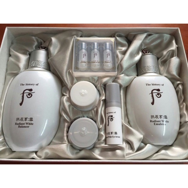 Set dưỡng trắng whoo 