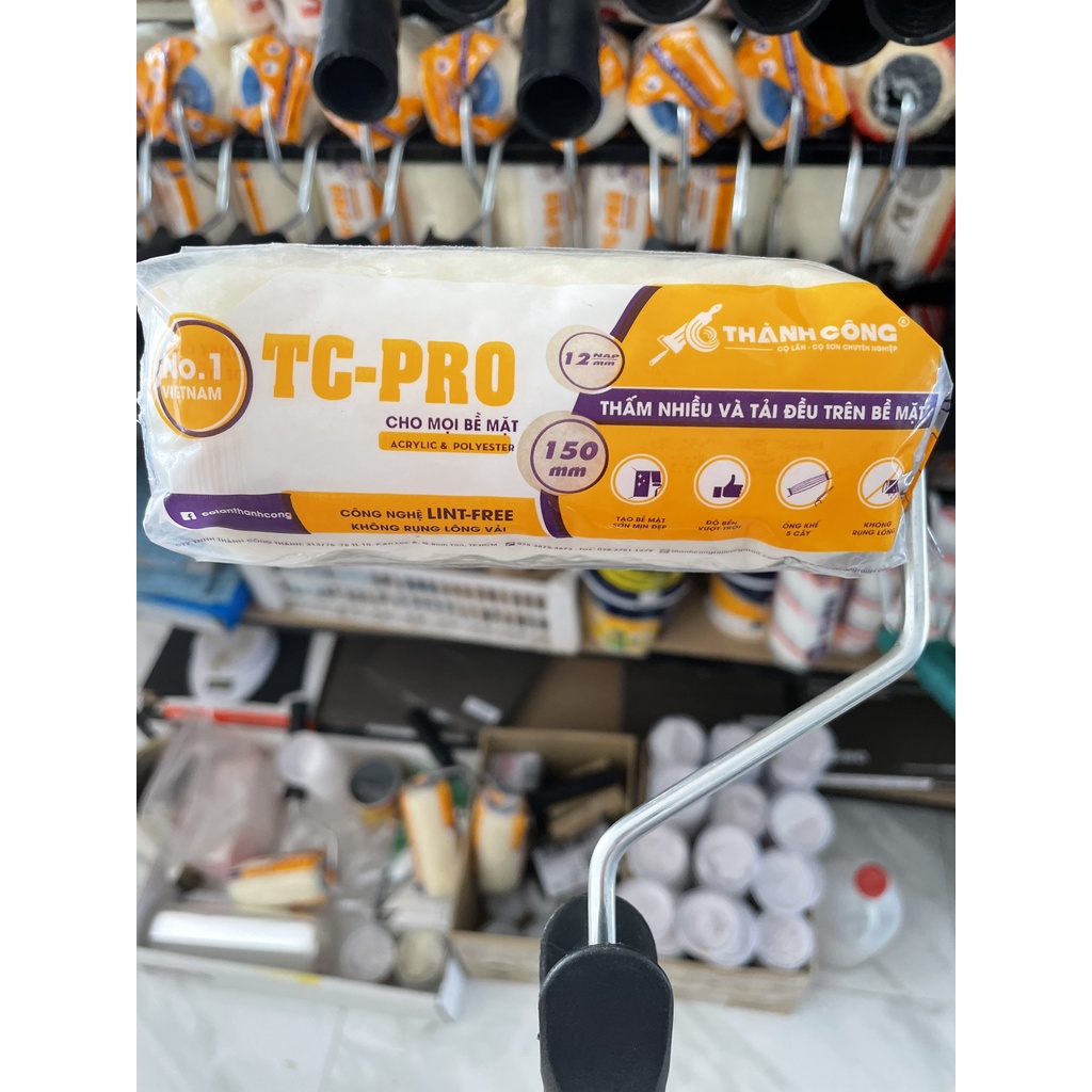 Cọ lăn Thành Công Pro Cam (loại 10cm và 15cm)
