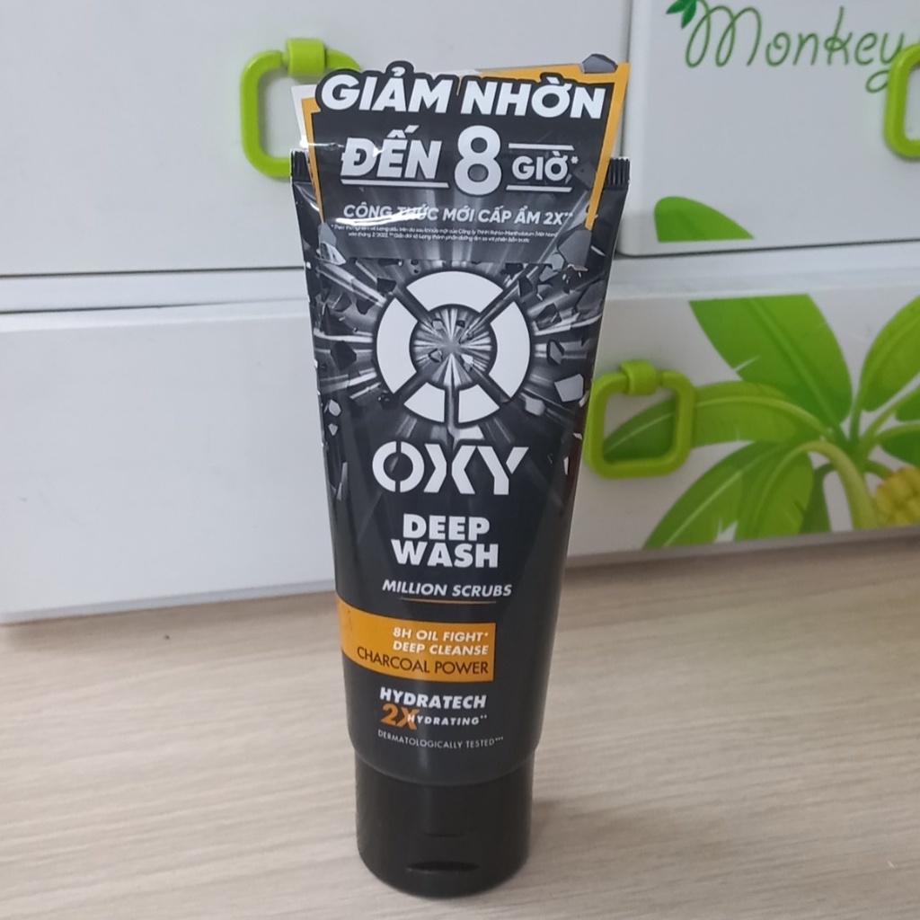 Sữa rửa mặt có hạt Oxy sáng da 100g - Mẫu mới 2022