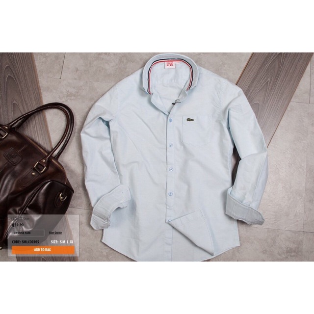 Sơ mi Lacoste