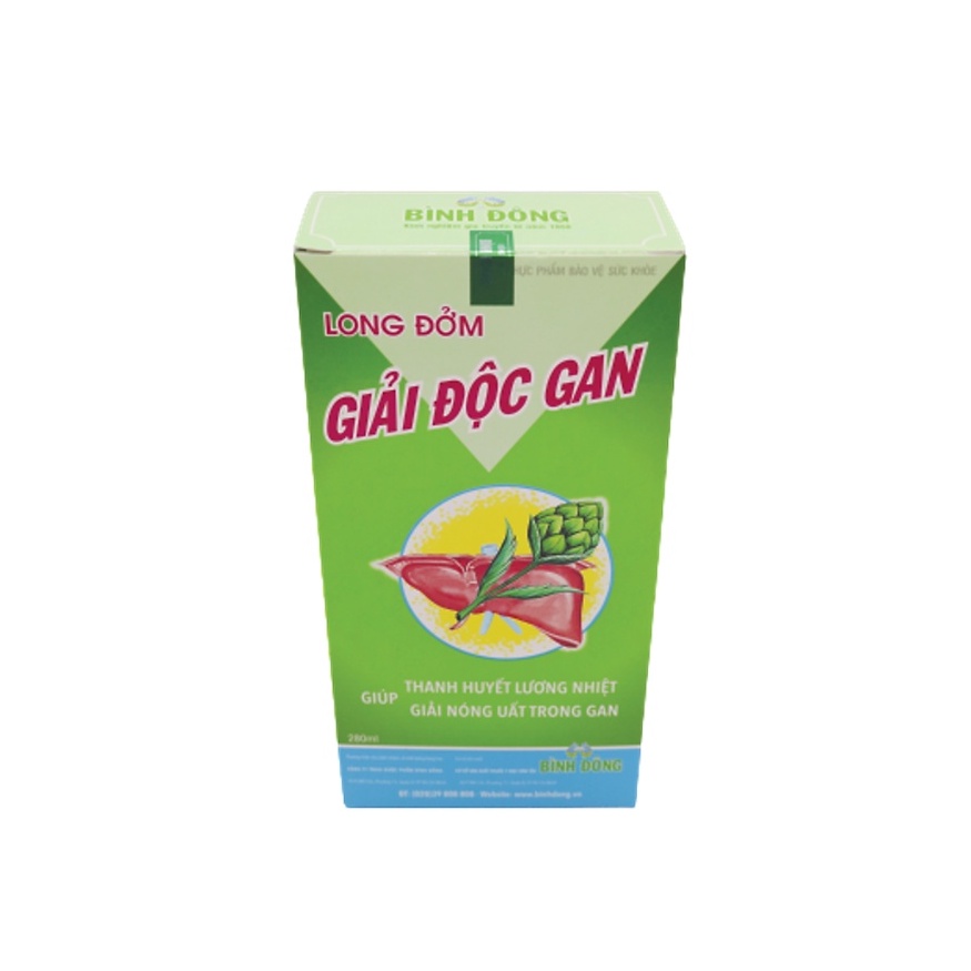 Long Đởm Giải Độc Gan Hỗ Trợ Thanh Nhiệt - Mát Gan Chai 280ml