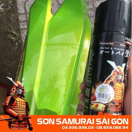 Y620* MÀU XANH LÁ/SƠN PHUN XE MÁY KUROBUSHI/ SAMURAI