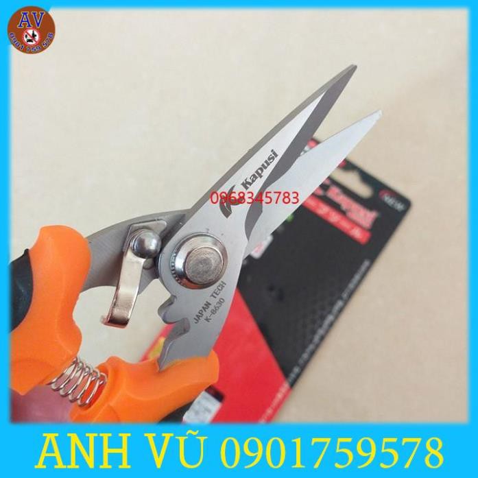 Kéo cắt cành mũi thẳng KAPUSI