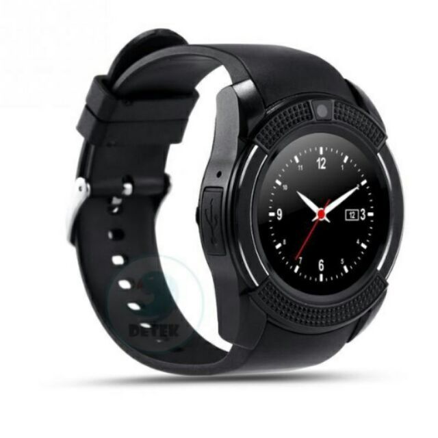 Đồng hồ thông minh Smart Watch V90 Plus xài sim, đồng hồ đeo tay dây silicon