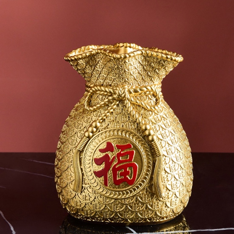 Chậu Hoa Hình Túi Đựng Tiền Tiết Kiệm