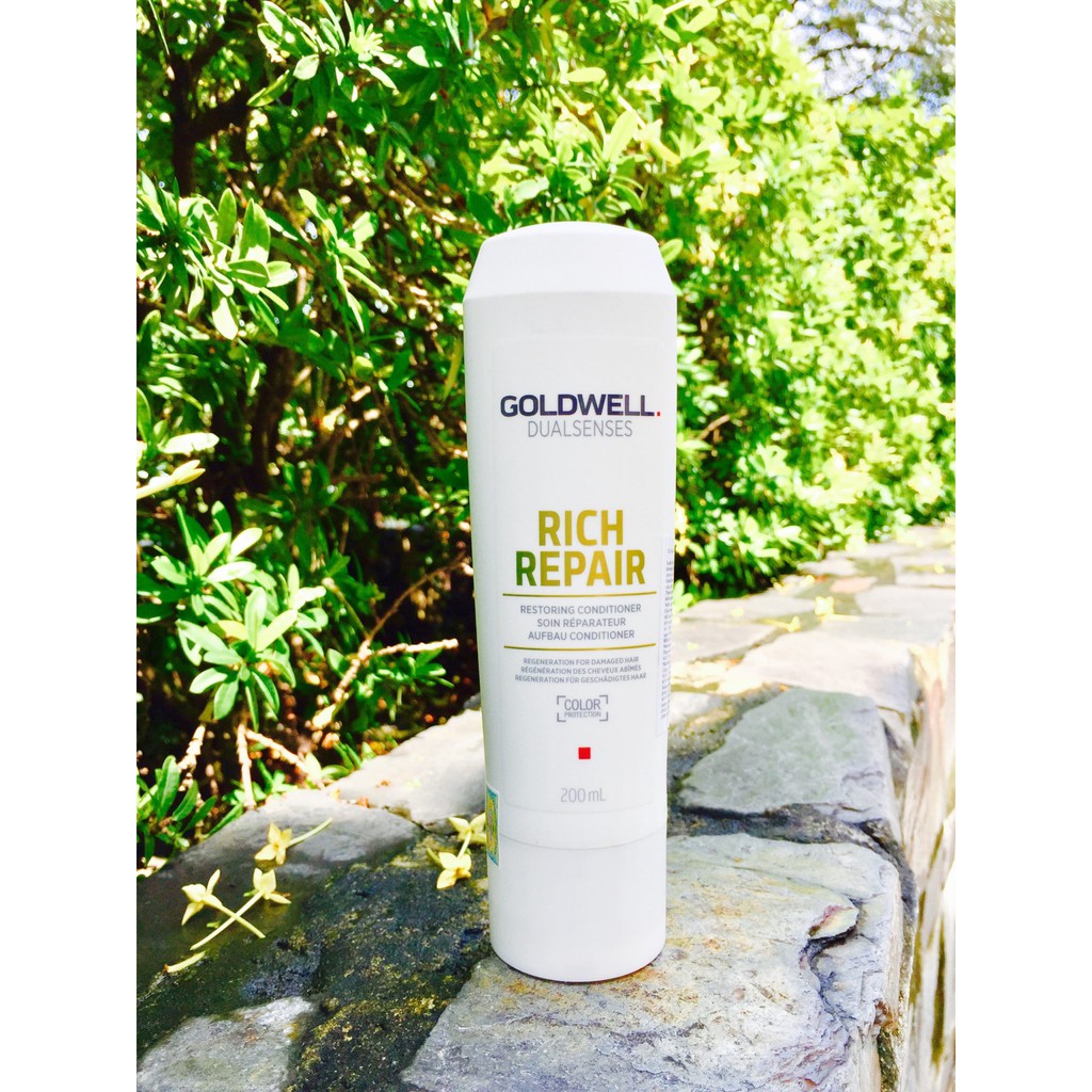 🇩🇪Goldwell🇩🇪 Dầu xả phục hồi tóc Goldwell Dualsenses Rich Repair Conditioner 200ml