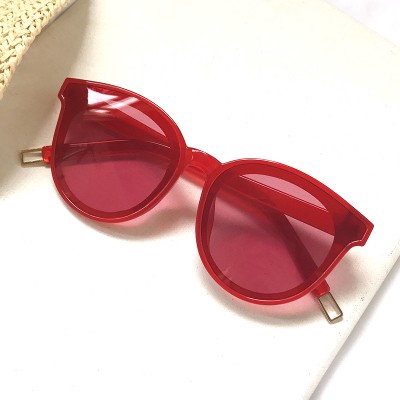 Korean Brand Designer Vintage Cat Eye Women Sunglasses Oversized Female Eyewear