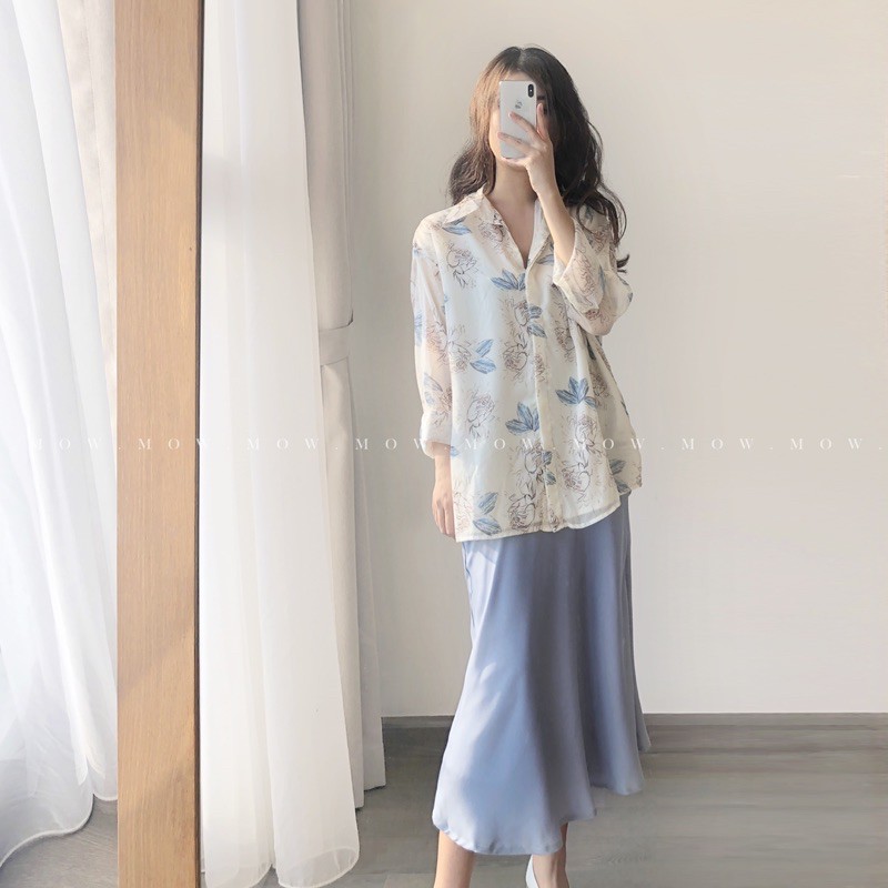 Chân váy lụa ( Yuri skirt ) made by Mow studio | BigBuy360 - bigbuy360.vn