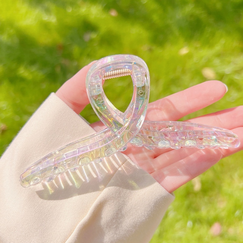 Kẹp Tóc Trong Suốt Chống Trượt Cho Nữ