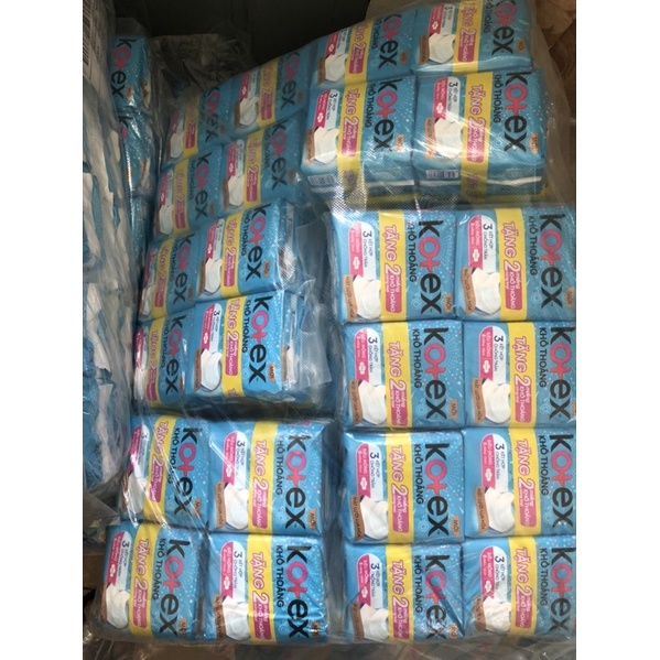 Combo 8 gói Kotex siêu mỏng cánh  tặng