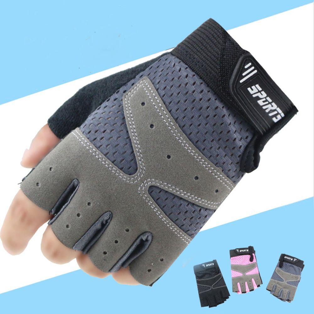 Găng Tay Cao Su Thoáng Khí Chống Sốc Chống Trượt Bảo Vệ Tay Khi Đạp Xe Cho Nữ