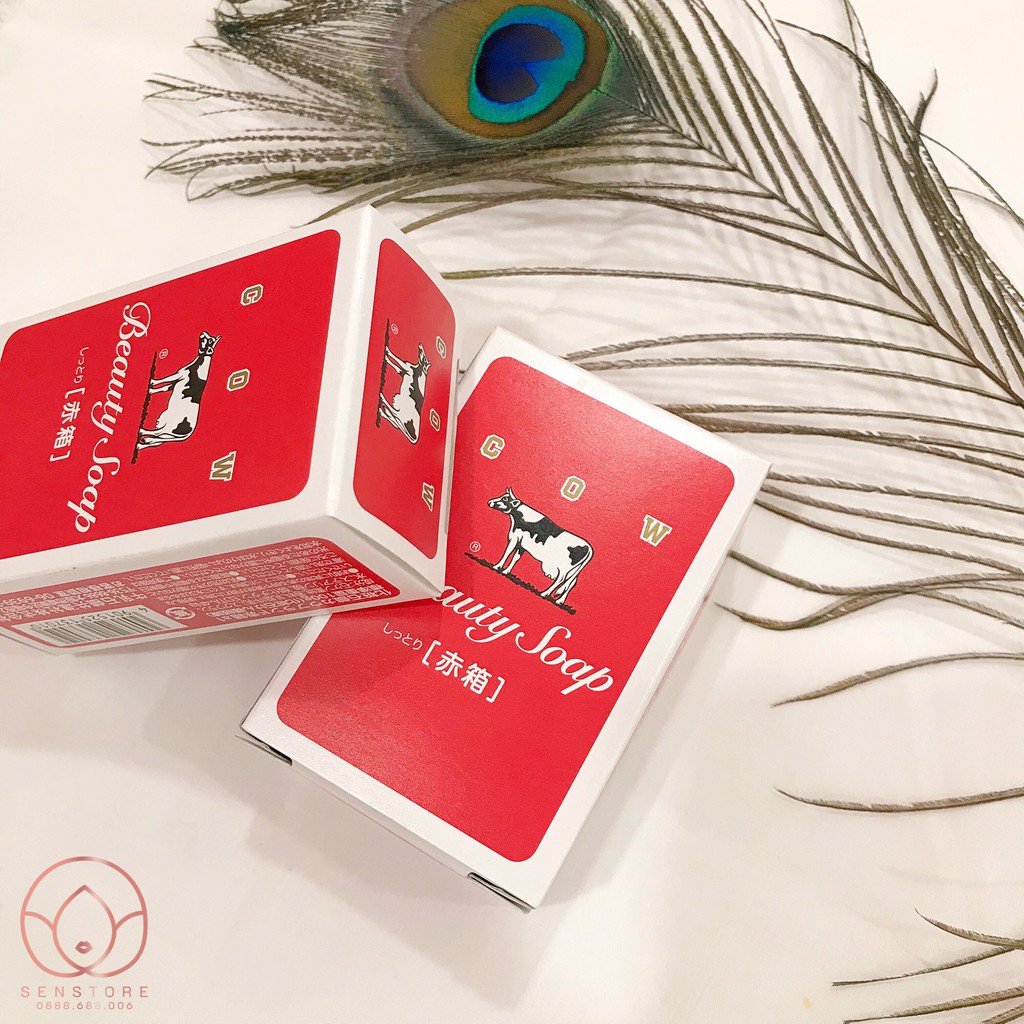 (HÀNG CHÍNH HÃNG) XÀ BÔNG BEAUTY SOAP COW 100G