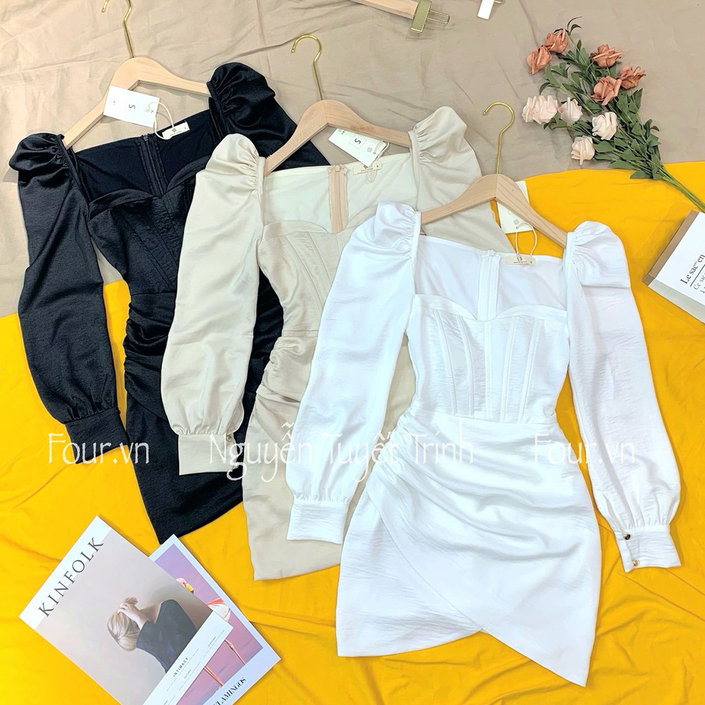 Đầm thiết kế ôm body cao cấp dự tiệc cưới D134 Four Fashion
