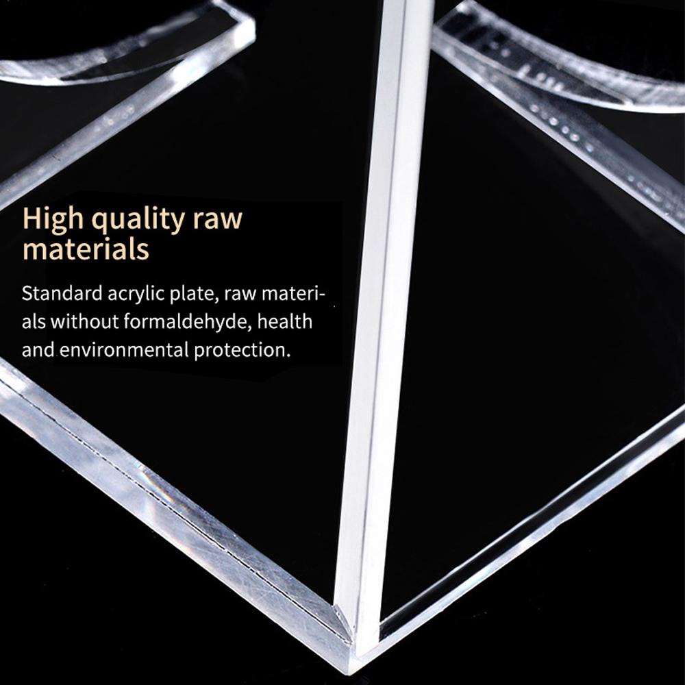 Hộp Bóng Chày Trong Suốt Chống Bụi Chống Tia UV 9 Inch BERNARDO