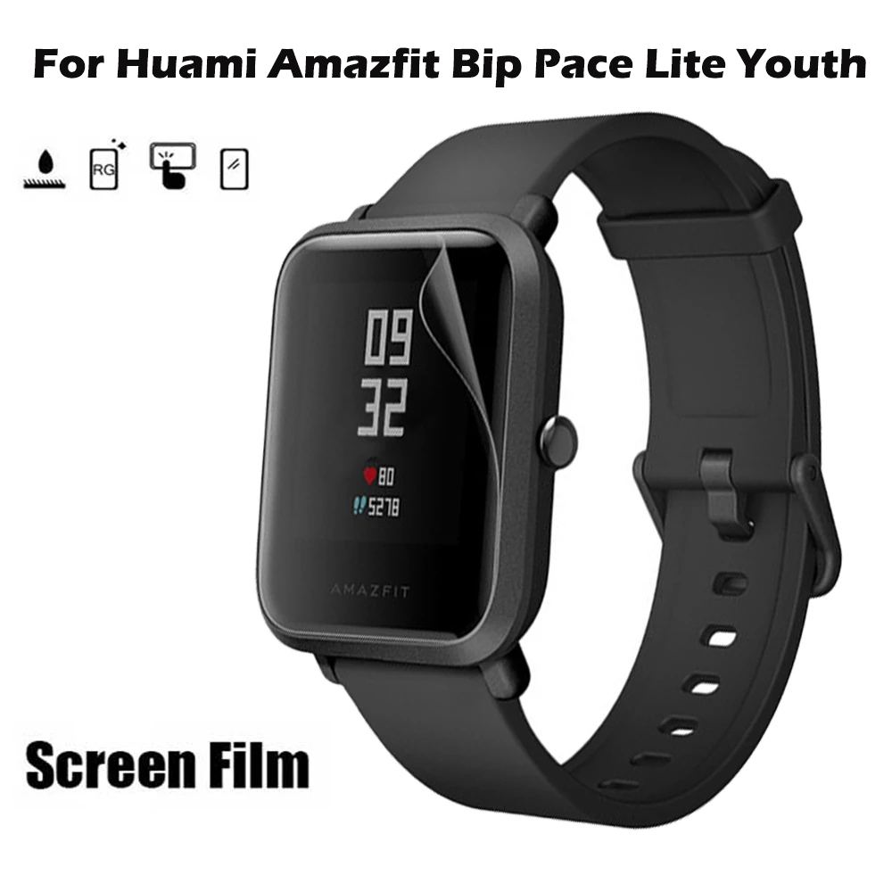 Miếng Dán Chống Trầy Bảo Vệ Màn Hình Đồng Hồ Thông Minh Xiaomi Huami Amazfit Bip Pace Lite Youth