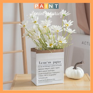 Mua Túi giấy kraft trang trí đựng hoa  hộp giấy kraft decor phụ kiện chụp ảnh