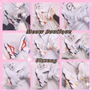 Giày thể thao sneaker nam nữ siêu hot M2K phong cách Hàn Quốc Ulzzang kèm ảnh thật nét căng