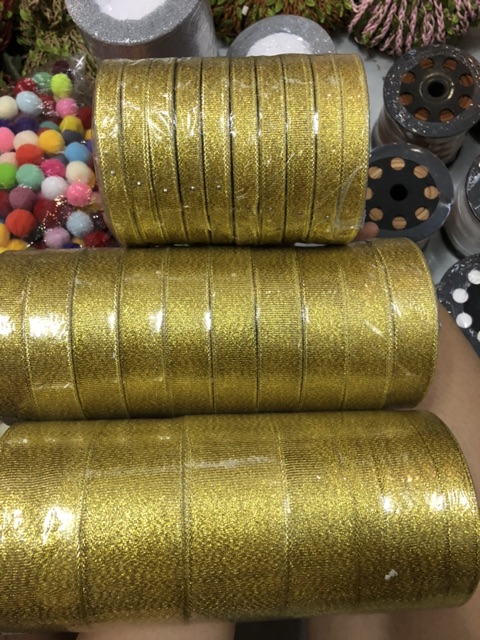 Ruy băng kim tuyến bán cuộn 20m