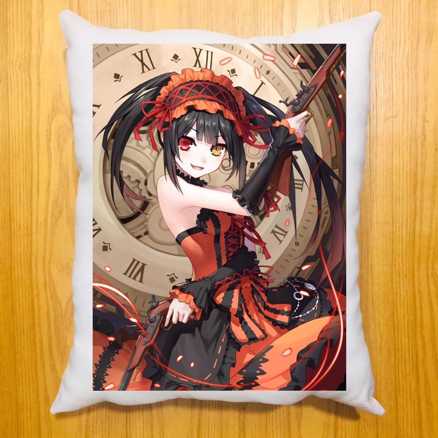 Gối ôm anime date a live 40x 50cm ruột bông hàn quốc