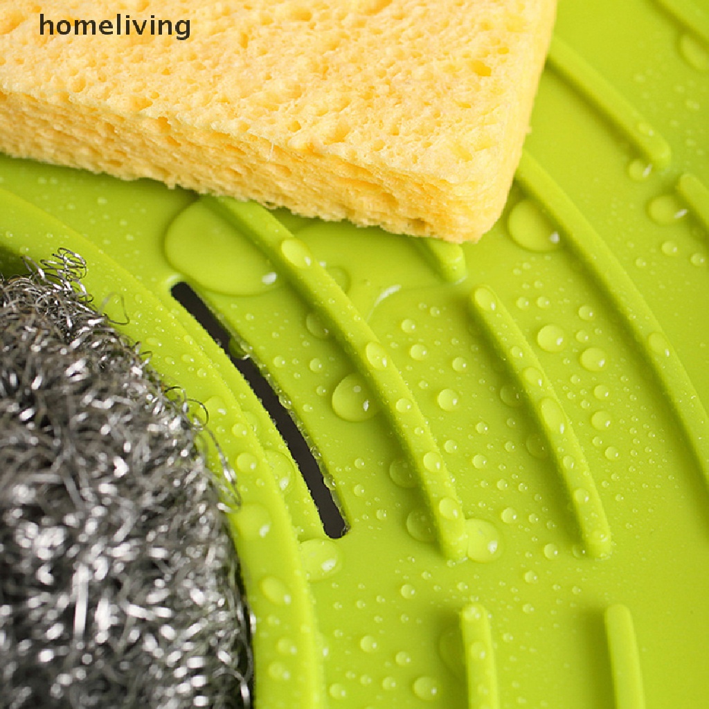 Giá Đỡ Xốp Rửa Chén Gắn Góc Tường Tiện Dụng Cho Nhà Bếp