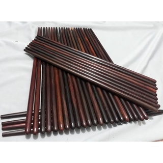 Đũa gỗ trắc đỏ đen búp đầu