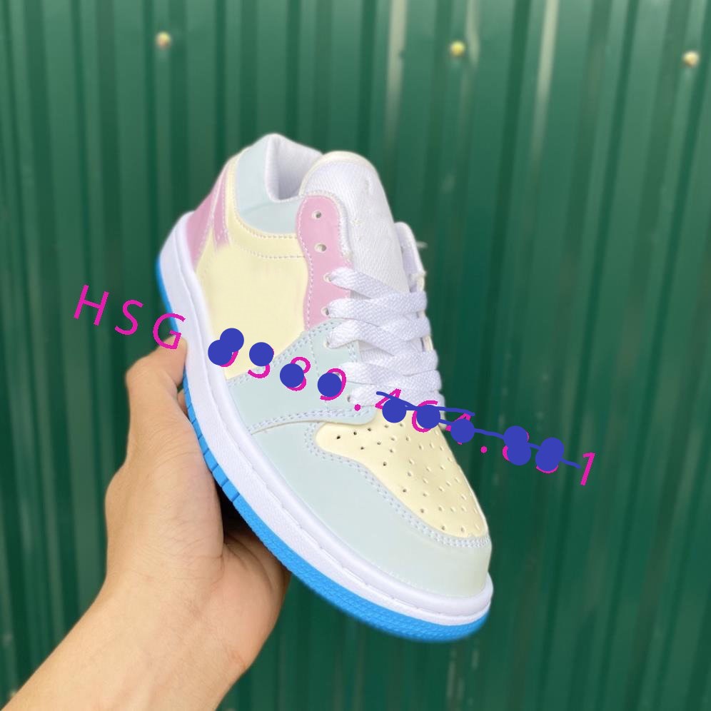 Giày sneaker J1 trắng cao, J1 trắng thấp đổi màu khi ra nắng nam nữ cao cấp mới nhất siêu hot
