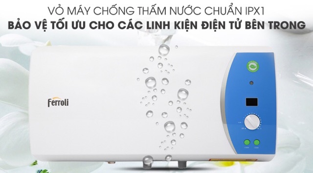 Máy nước nóng chống giật Ferroli Verdi AE 15/20/30L