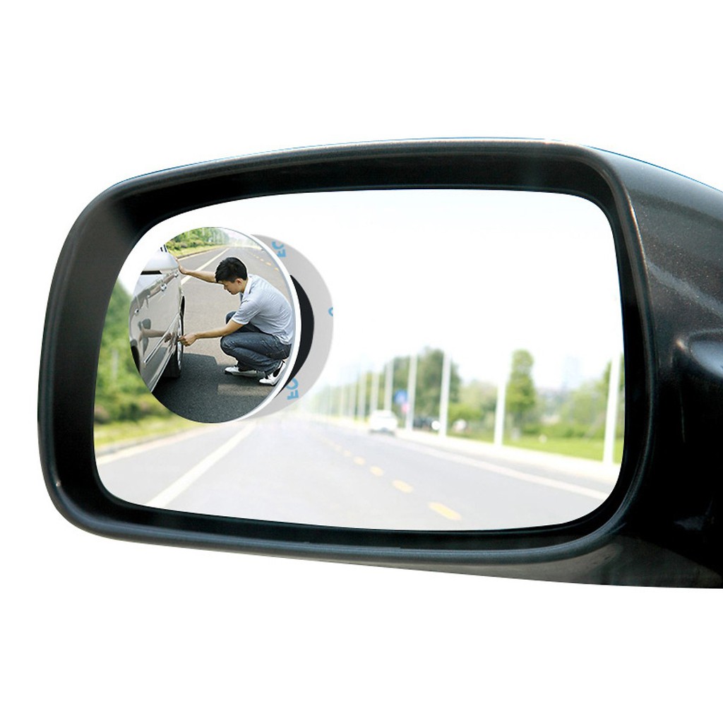 CẶP GƯƠNG CẦU LỒI XÓA ĐIỂM MÙ Ô TÔ