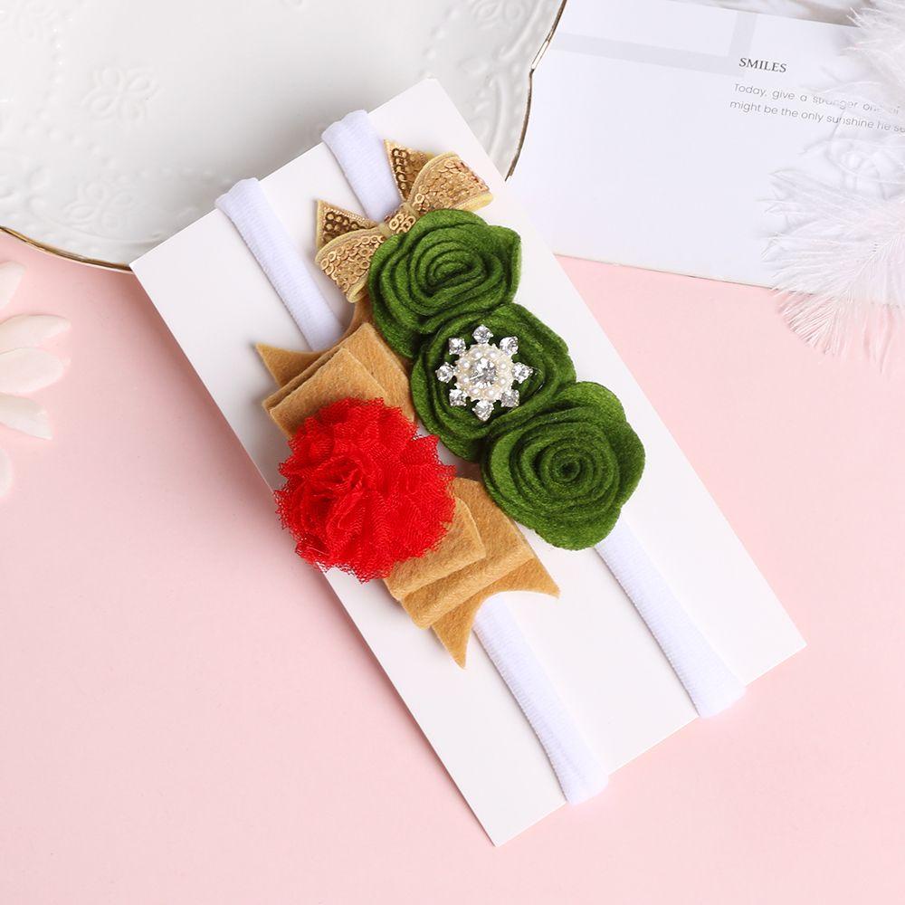 Băng Đô Hoa Co Giãn Thời Trang Cho Bé Gái LAYOR1