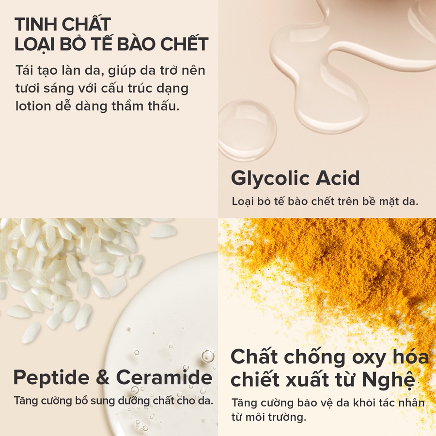 [50ml] Tẩy da chết hoá học AHA làm sáng, dưỡng mịn cho da nhạy cảm Paula's Choice 5% AHA + 0.5% BHA