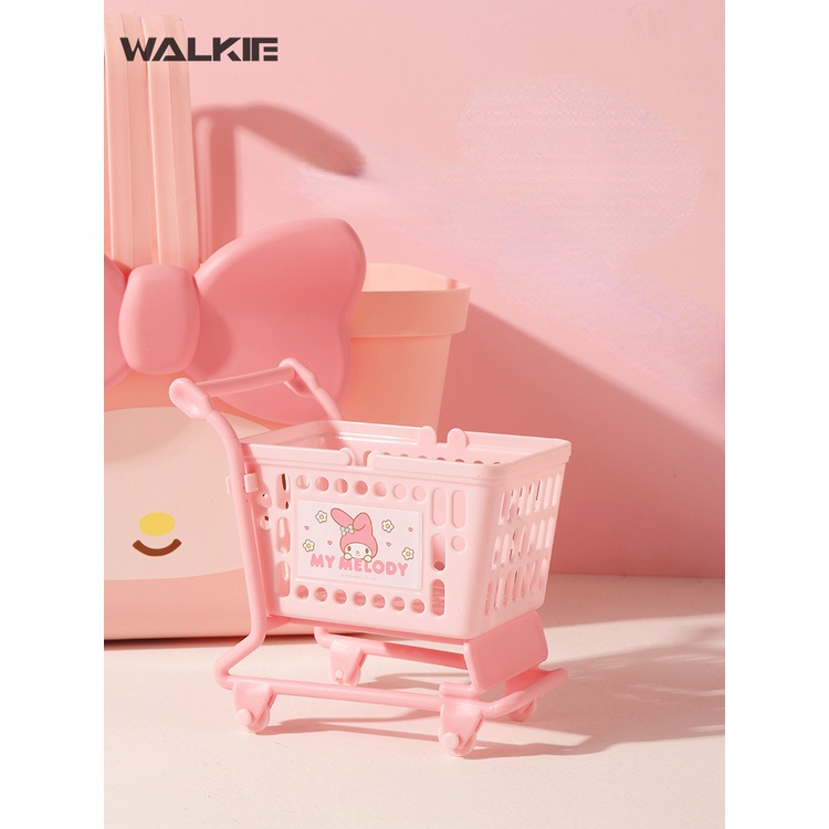 Hộp Đựng Mỹ Phẩm Đồ Dùng Mini Hình Cinnamoroll Melody Dễ Thương Để Bàn Trang Trí Nhà Cửa