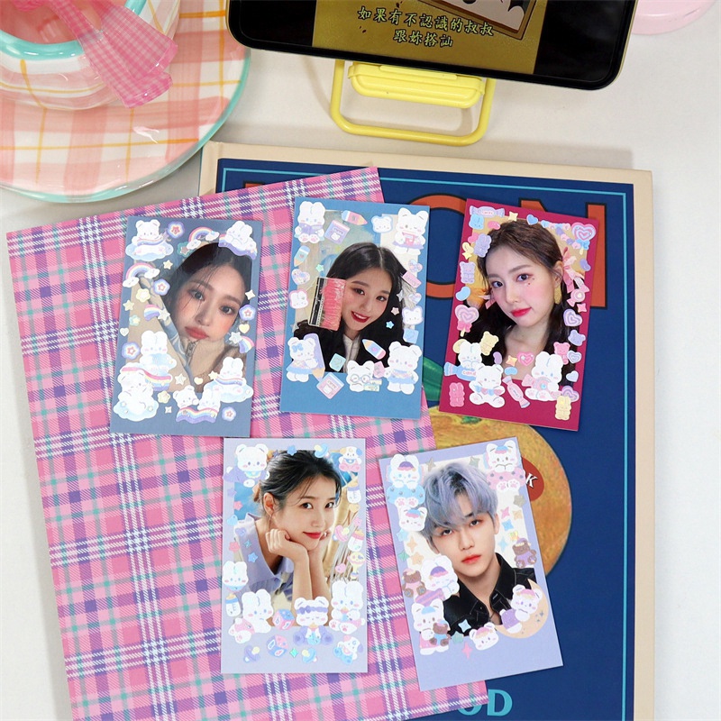 Sticker Dán Trang Trí Sổ Tay DIY Hình Hoạt Hình Đa Năng Dành Cho Học Sinh