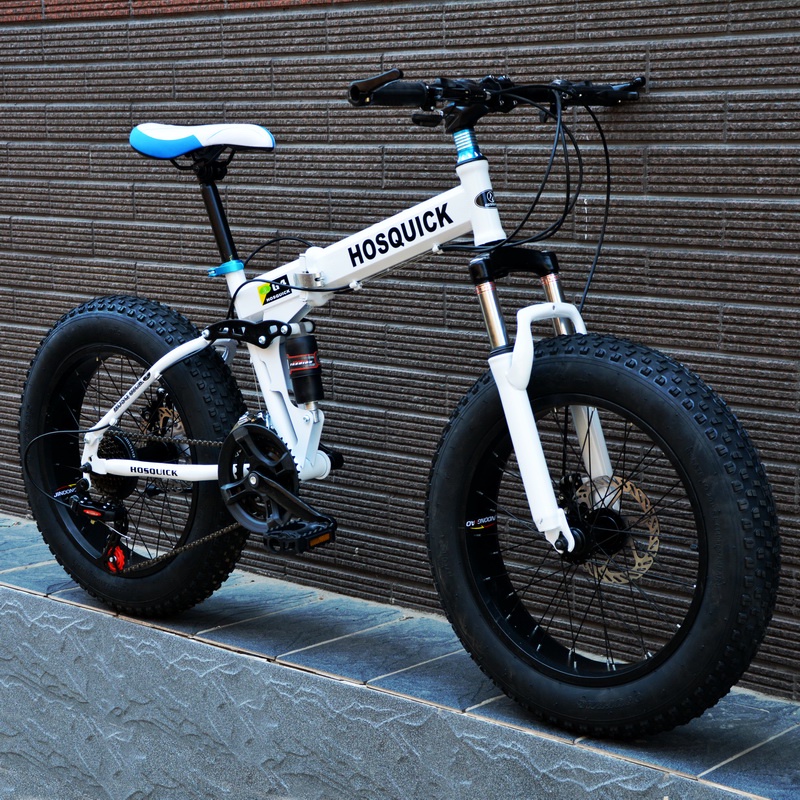 xe đạp bánh béo 4.0, xe đạp địa hình thể thao gấp gọn HOSQUICK