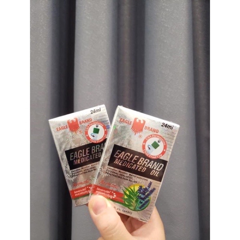 [Hàng Mỹ ] Dầu Gió Xanh Con Ó 2 Nắp 24ml Mỹ,Dầu Gió Vàng,Trắng Mỹ