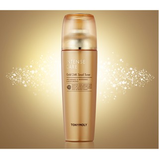 Nước hoa hồng TONYMOLY Intense care Gold 24k Snail Toner