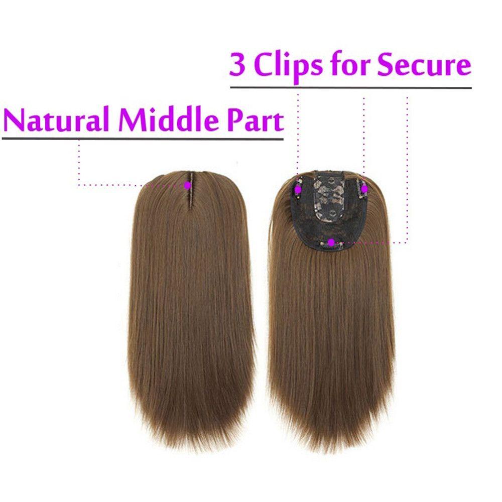 Maxg Toupees Kẹp Tóc Tạo Kiểu Làm Đẹp Che Phủ Hói Đầu Dành Cho Bạn Nữ