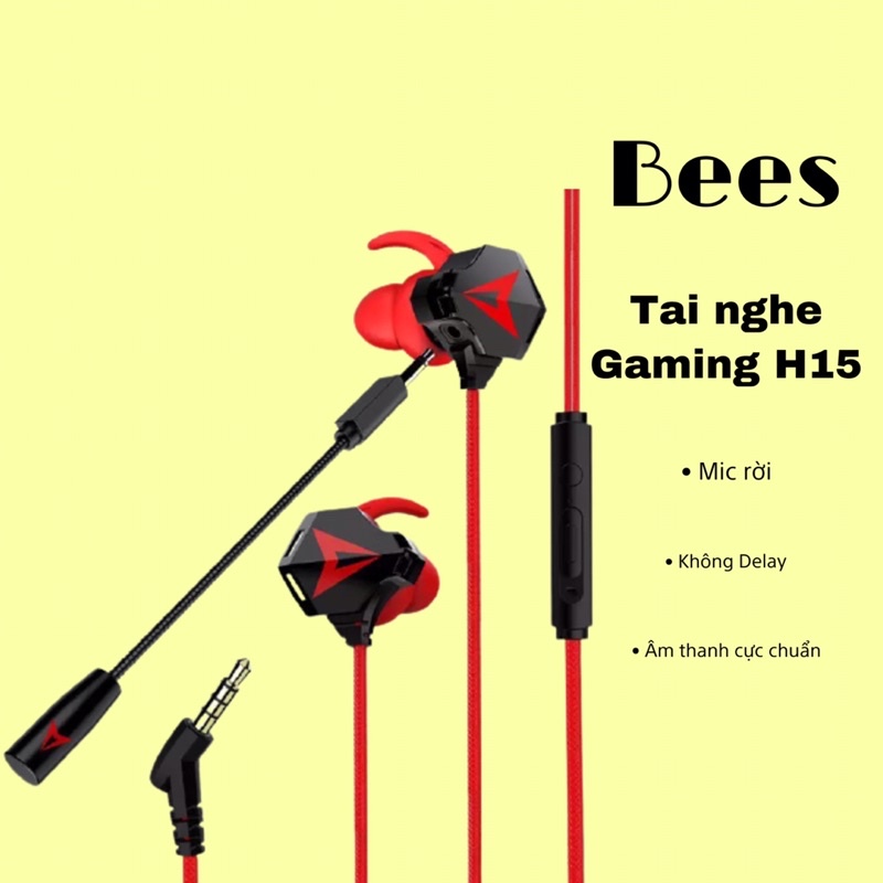 Tai nghe Gaming H15 ( Mic rời )