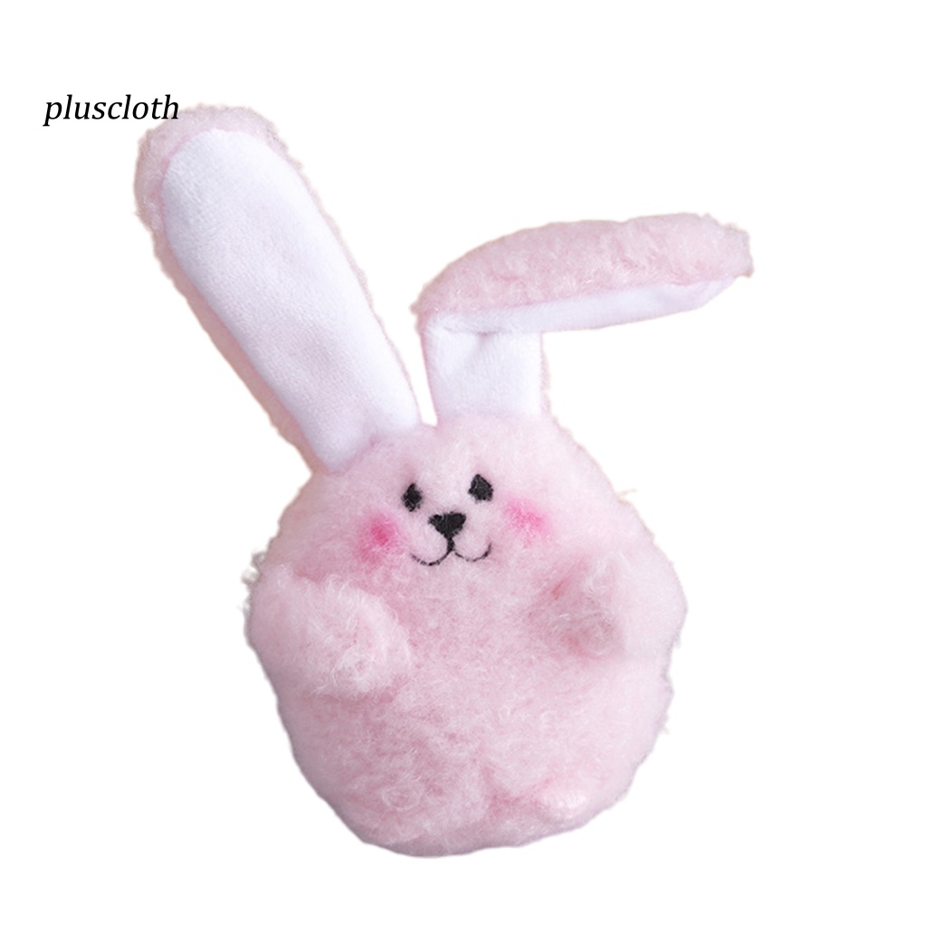 Móc Khóa Thỏ Nhồi Bông Hoạt Hình Xinh Xắn