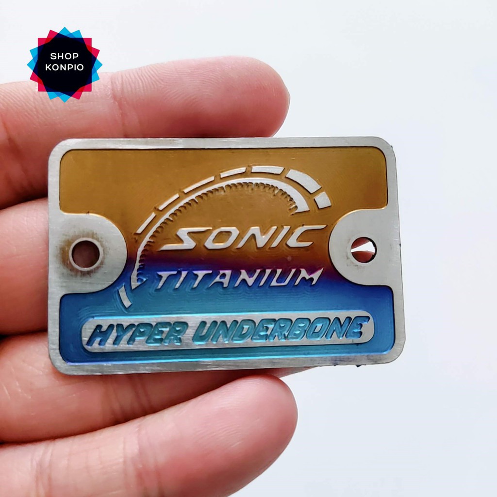 Tem Titan Nắp Dầu Gắn Xe Sonic ( Chưa Bao Gồm Ốc )