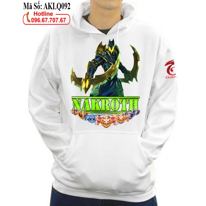 Áo hoodie liên quân mobile Nakroth