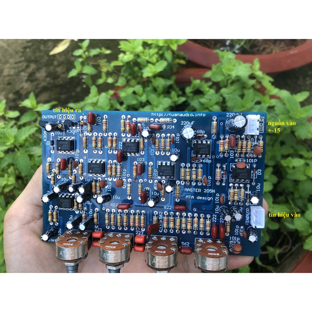 MASTER 7IC tích hợp nâng tiếng MODEL 205N