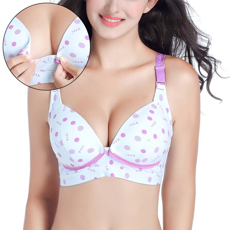 Áo ngực thiết kế nút gài trước tiện lợi cho bé uống sữa