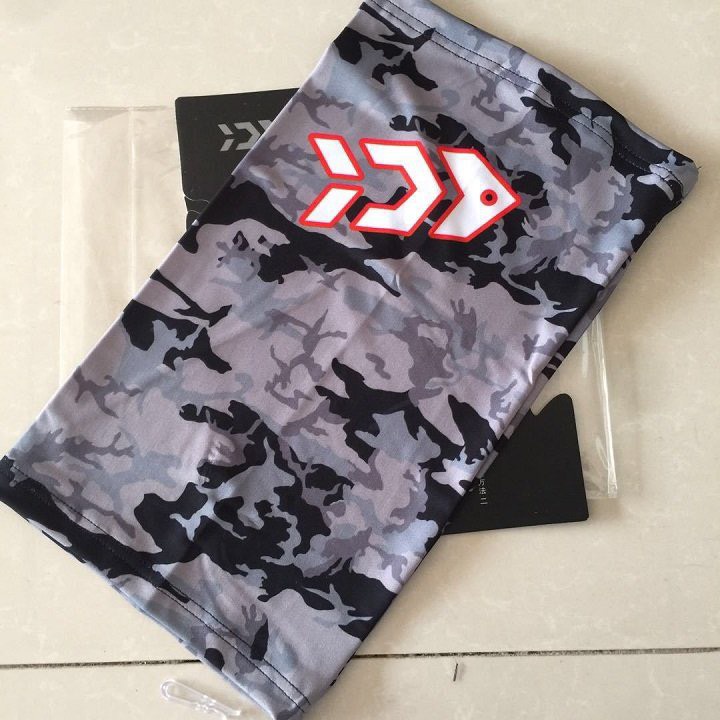 Combo Mũ Câu Cá + Găng Tay + Quấn Cổ + Ống Tay Chống Nắng Thương Hiệu Dawa 4 Món Cao Cấp