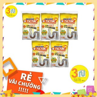 COMBO 5 gói Bột thông cống Tictac thông tắc nghẹt đường ống, giá quá rẻ