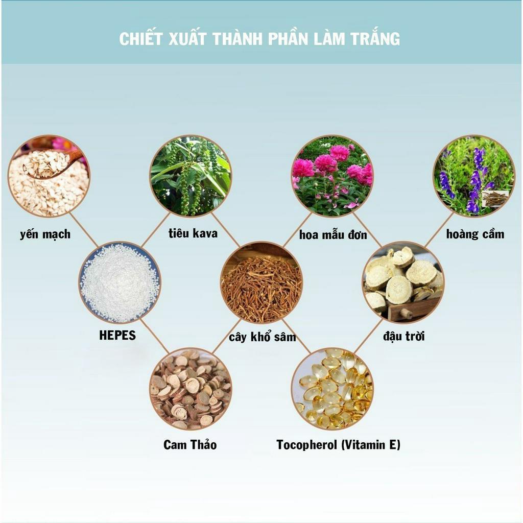 Sản phẩm kem mờ nám và làm trắng da được thiết kế để giúp làm giảm sự sản xuất melanin và loại bỏ các đốm nâu trên da