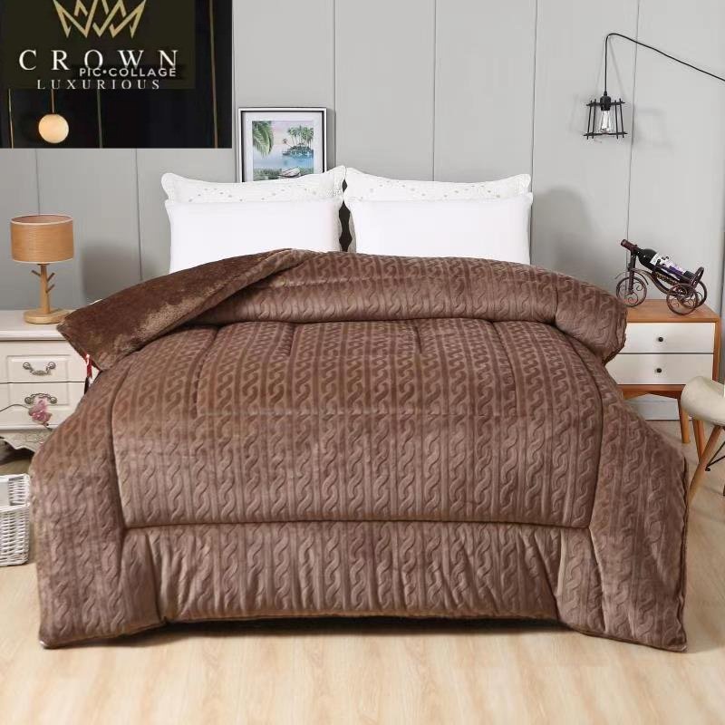 CHĂN LÔNG CỪU CROWN MẪU MỚI NHẤT 2021- nhập khẩu chính hãng
